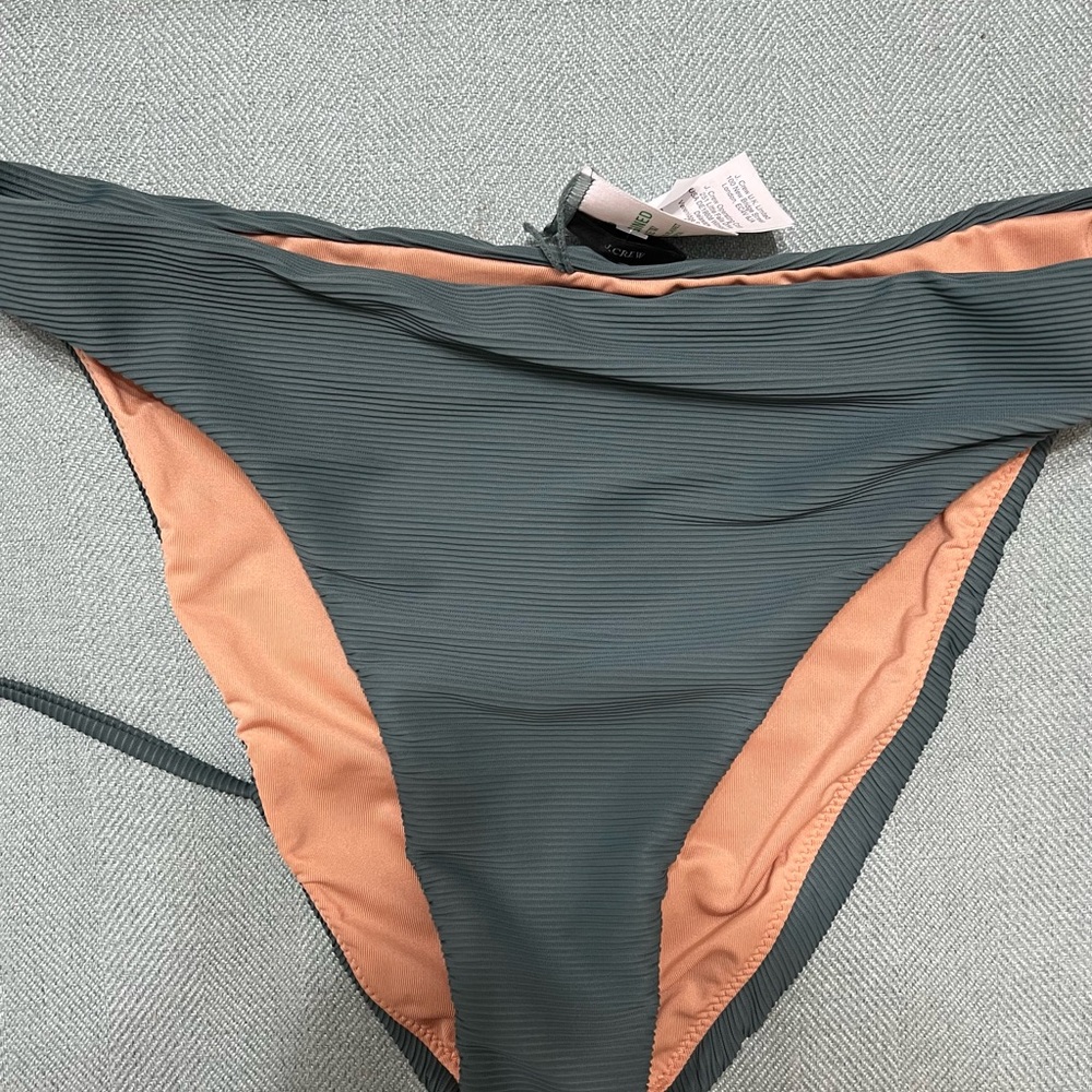 J. Crew BUNDLE Textured Ribbed Bikini (one NWT) - Picture 5 of 9